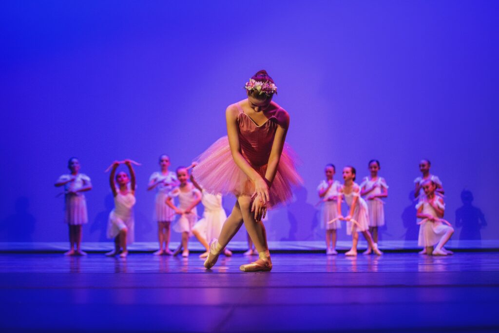 LanDance ballerina performing on stage